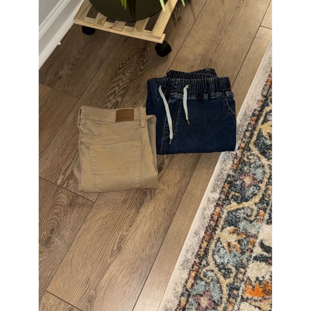 American Eagle Outfitters Tan Slim Casual Pants